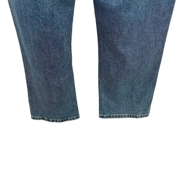 Abercrombie and Fitch Curve Love Jeans Ultra High Rise Ankle Straight Size 28 6R - Picture 9 of 12